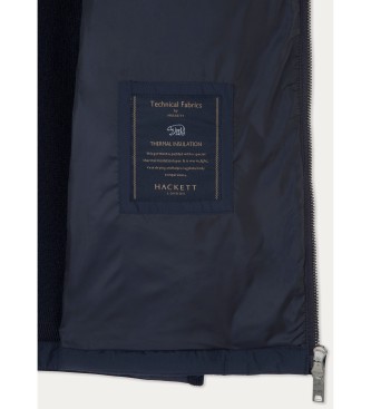 Hackett London Colete Channel Gilet azul-marinho