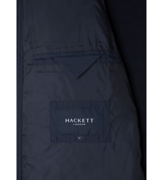 Hackett London Colete Channel Gilet azul-marinho