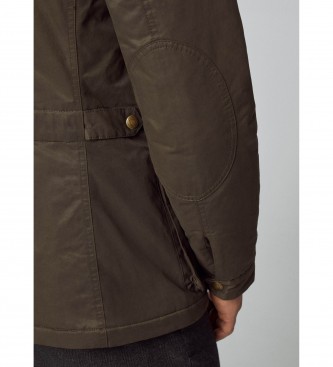 Hackett London Dry Wax Jacke grn