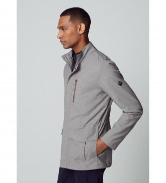 Hackett London Grey Elegant Jacket