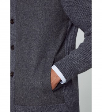 Hackett London Grey flannel jacket