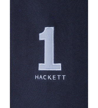 Hackett London Casaco com bico Heritage azul-marinho