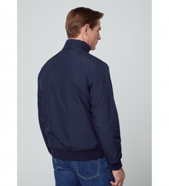 Hackett London Heritage Windbreaker-jakke navy