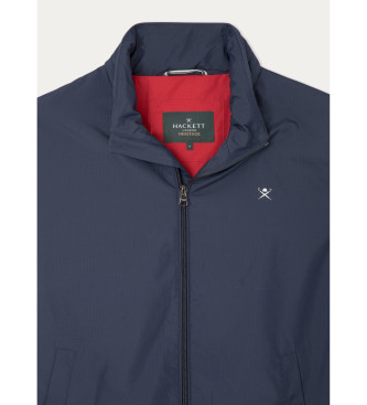 Hackett London Heritage Windbreaker Jacket navy