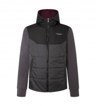 Hackett London Dark grey quilt jacket