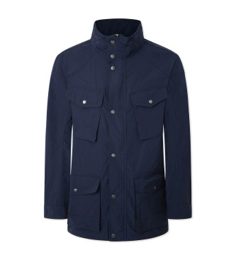 Hackett London Veste utilitaire Velospeed Navy