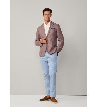 Hackett London Pantaln Chino Kensington azul