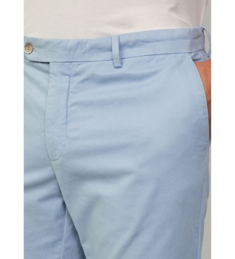 Hackett London Pantaln Chino Kensington azul