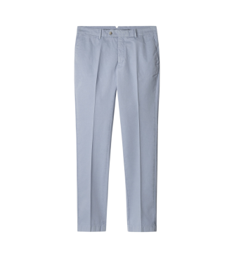Hackett London Pantaln Chino Kensington azul