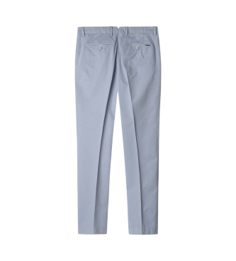 Hackett London Pantaln Chino Kensington azul