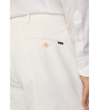 Hackett London Pantaln Chino Sanderson fit clsico  blanco