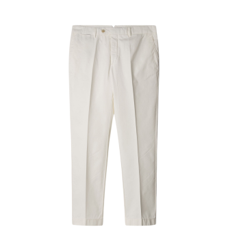 Hackett London Pantaln Chino Sanderson fit clsico  blanco