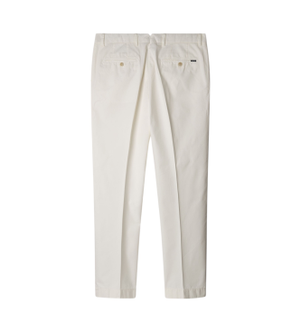 Hackett London Pantaln Chino Sanderson fit clsico  blanco