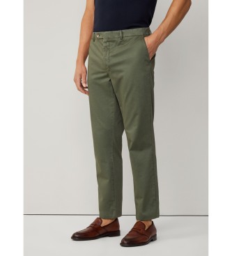 Hackett London Sanderson Classic Fit Chino-Hose grn