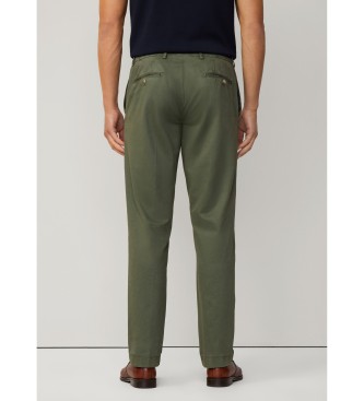 Hackett London Sanderson Classic Fit Chino-Hose grn