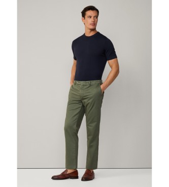 Hackett London Sanderson Classic Fit Chino-Hose grn