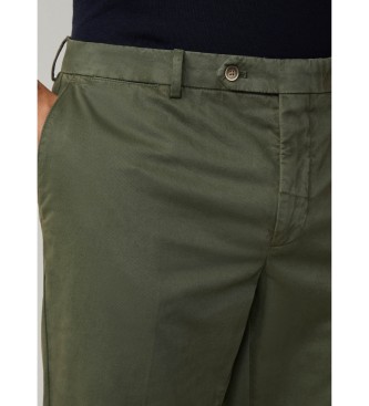 Hackett London Sanderson Classic Fit Chino-Hose grn