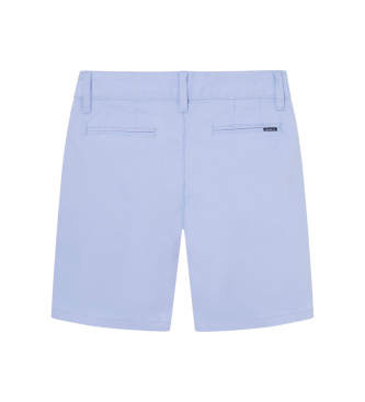Hackett London Bermuda kratke hlače Chino modre barve