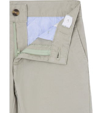 Hackett London Bermuda kratke hlače Chino green