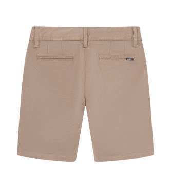 Hackett London Chino-Shorts in Taupe