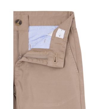 Hackett London Chino-Shorts in Taupe