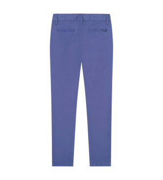 Hackett London Blue chino trousers