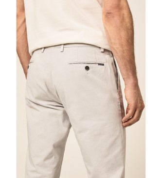 Hackett London Pantaln Core Kensington Fit Slim gris