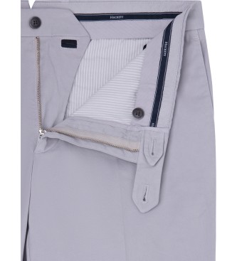 Hackett London Pantaln Core Kensington Fit Slim gris