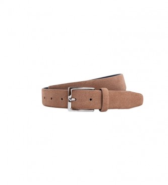 Hackett London Leather Belt Father brown