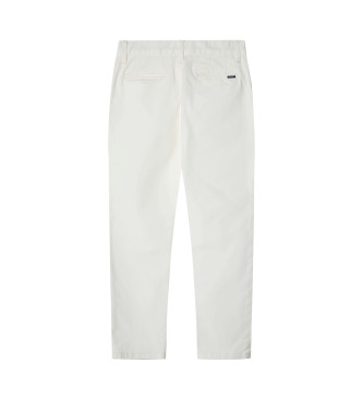 Hackett London Calas largas de corte chino branco