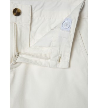 Hackett London Calas largas de corte chino branco