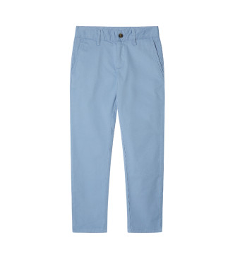 Hackett London Chino fit losse broek blauw