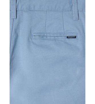 Hackett London Chino fit losse broek blauw