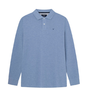 Hackett London Polo Classic Fit Logo Ls bl