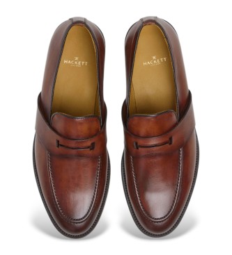 Hackett London Moccasins Collin Gate brown