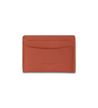 Hackett London Colour orange card holder