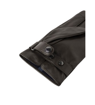 Hackett London Luvas Commuter castanhas