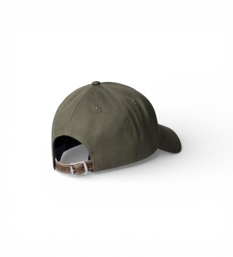 Hackett London Casquette de marque contrastée verte