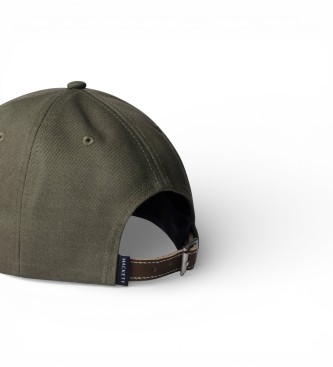 Hackett London Casquette de marque contrastée verte