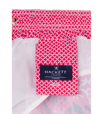 Hackett London Fato de banho cor-de-rosa Coral