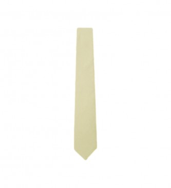 Hackett London Cravate beige Solid Class