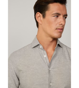 Hackett London Chemise cintre verte