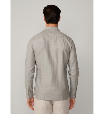 Hackett London Grn slim fit-skjorta