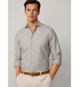 Hackett London Chemise cintre verte