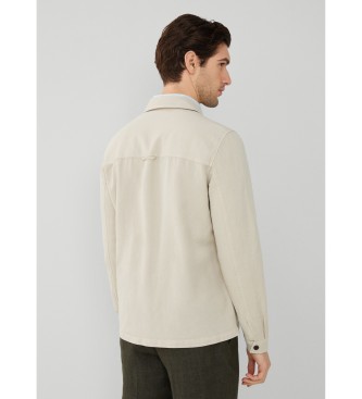 Hackett London Overhemd beige