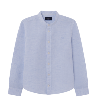 Hackett London Camisa de corte entallado azul