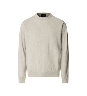 Hackett London Camisola de linho bege