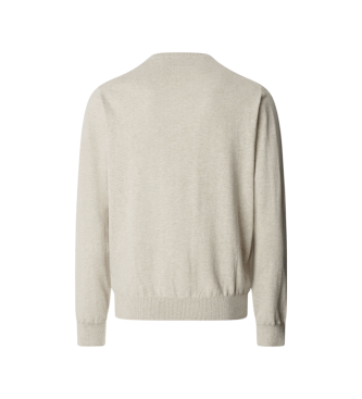 Hackett London Camisola de linho bege