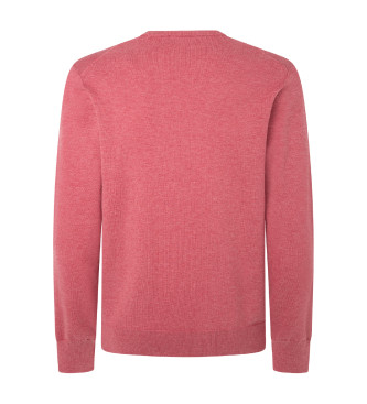 Hackett London Roze zijden trui