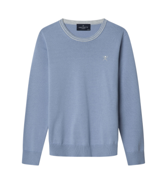 Hackett London Blue cotton jumper